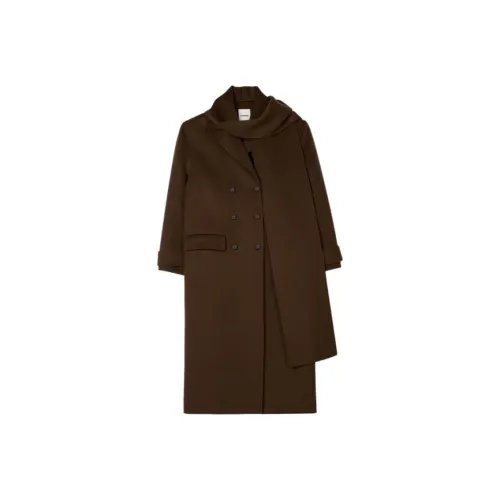 Sandro Khaki Женское пальто