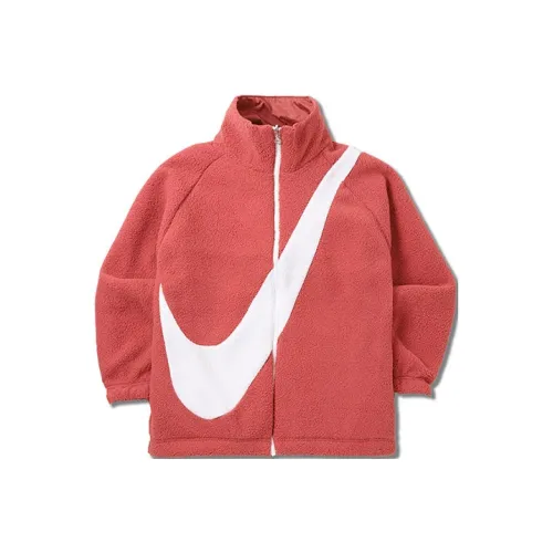 NIKE Свет Секвойя Красный Женские Бархатные Куртки