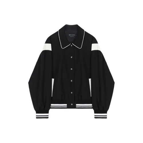 VEGA CHANG Панда черный Женская бейсбольная футболка