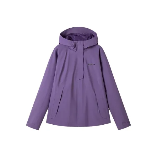 OUTDOOR PRODUCTS Водонепроницаемый и Ветрозащитный Ветровка Женские Индиго