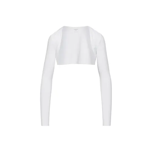 Aritzia Тень Shrug Укороченное Пальто Женское Белое Белый