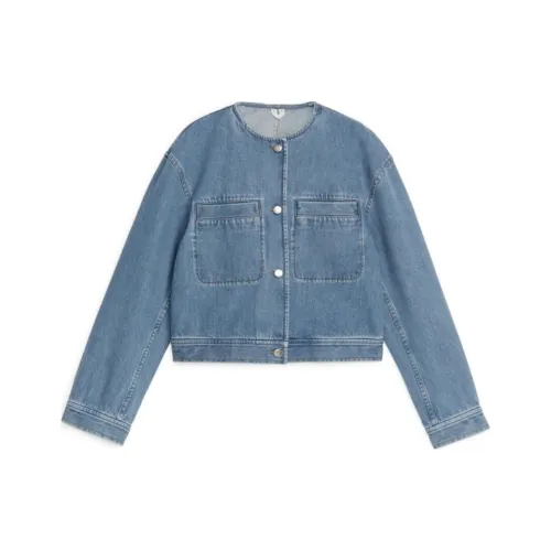 ARKET Denim Jacket Women's Light Blue