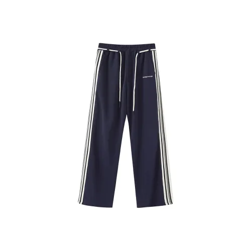 ANDN Синие Женские Повседневные Брюки