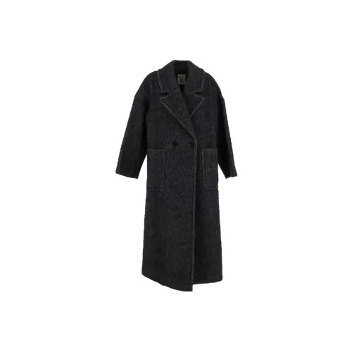 Semicouture Черное Женское Пальто