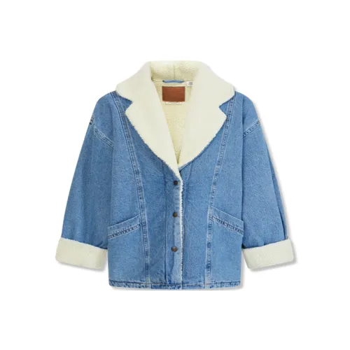 Levis Синие Женские Бархатные Куртки