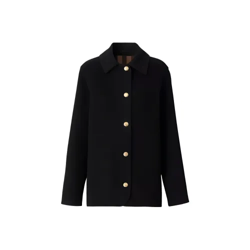 Burberry Cropped Jacket Женская Черная