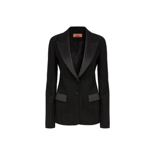 MISSONI SS24 Бизнес Костюм Пальто Женское Черное