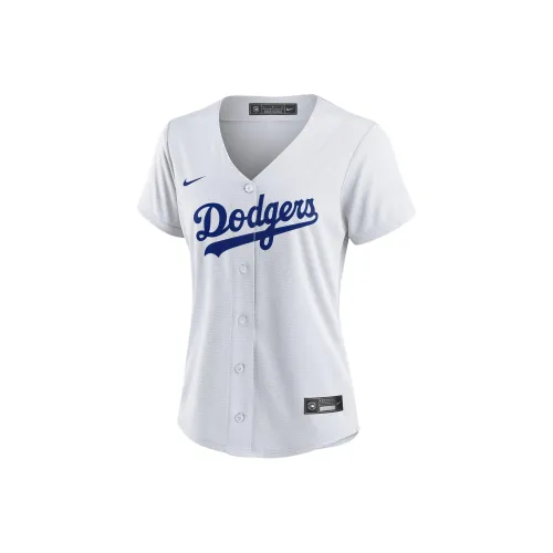 Nike MLB Коллаборация Los Angeles Dodgers Clayton Kershaw Бейсбольная куртка Женская Белая