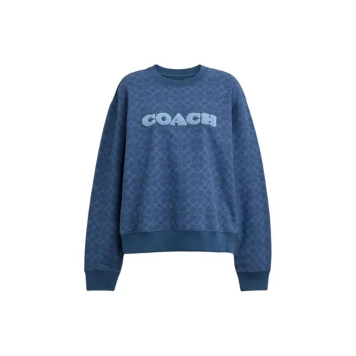 COACH Синие Женские Толстовки