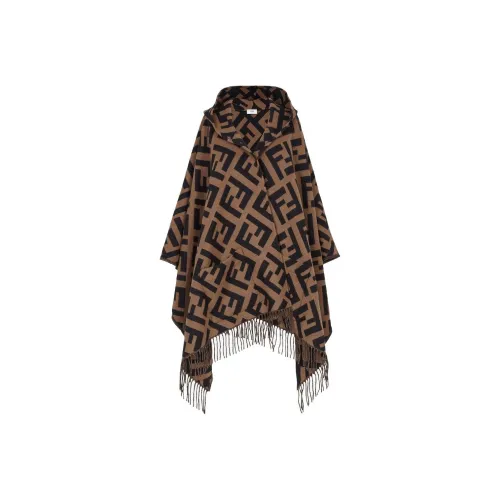 FENDI Коричневый Женские Плащи