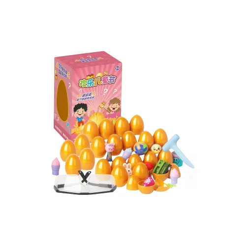 ANKETUO Surprise Golden Яйцо Exploration And Rainbow Яйцо Knocking Toys