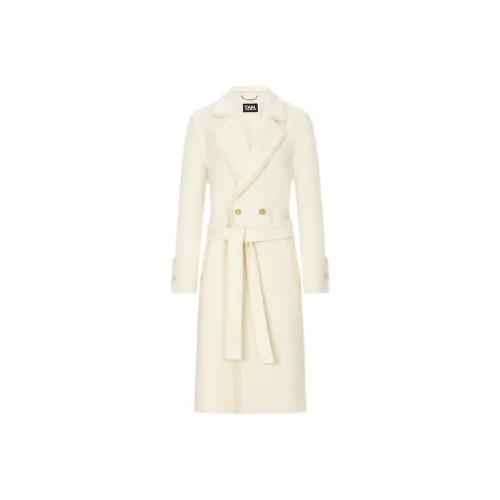 Karl Lagerfeld Пальто Женское Белое