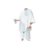 Белый комплект [Футболка + Шорты]