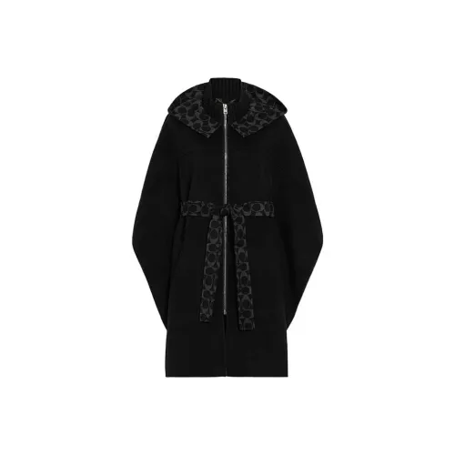 COACH Черные Женские Плащи