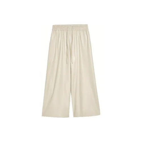 WEEKEND MaxMara Бежевые Женские Повседневные Брюки