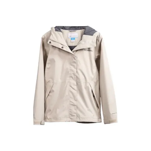 Columbia совместный бренд Ветрозащитная ветровка Женская Бежевая