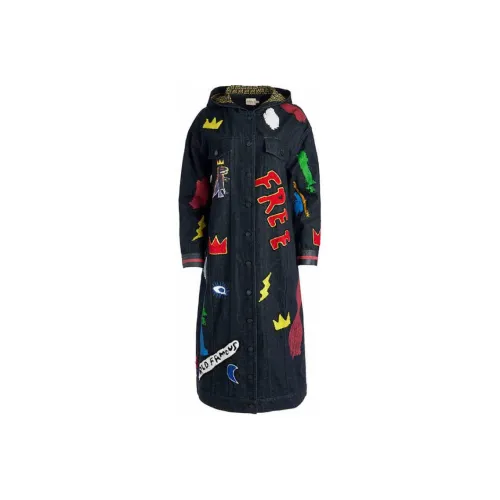 ALICE+OLIVIA Многоцветные Женские Джинсовые Куртки