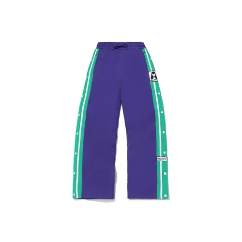 Подкладка Loose Fit Comfortable Straight Fit Versatile Casual Sweatpants Women's Spectral Purple 