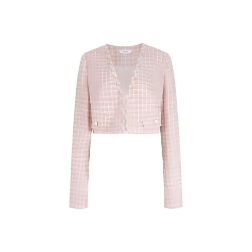 Caroline Cropped Coat Women's Pink