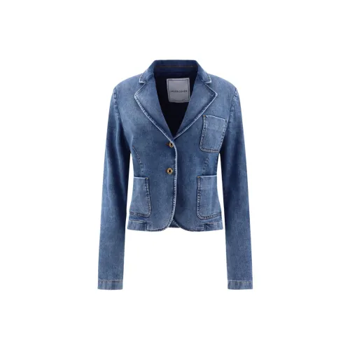 JACOB COHEN Denim Jacket Женская Blue
