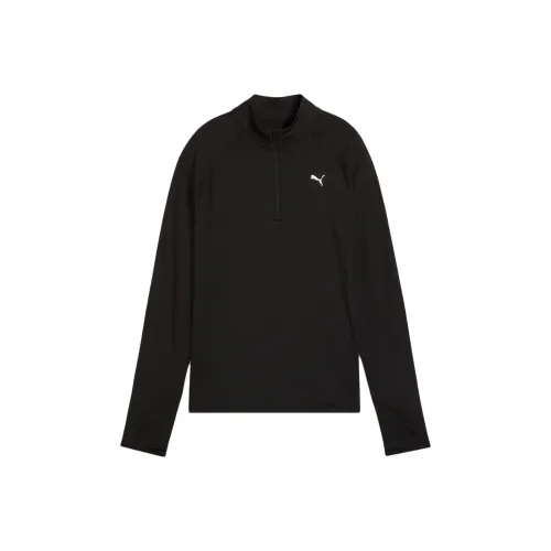 PUMA Черные Женские Свитшоты