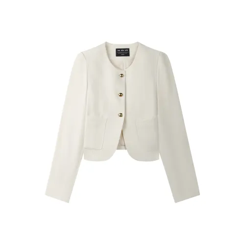 THE SEA LIFE Укороченная куртка женские цвет мороженое