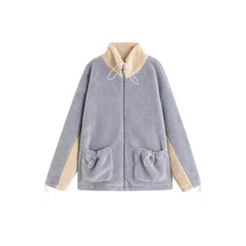 KING PRINCE Светло-синий Унисекс Объемные куртки (пуфы)