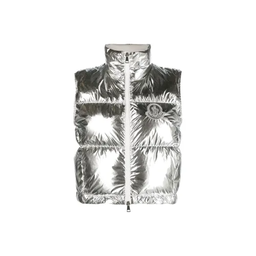 Moncler Silver Женские жилеты