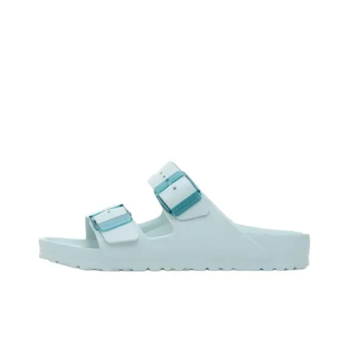 Birkenstock Arizona EVA Slip-resistant Slippers Women's Green Narrow Version Биркенсток Arizona EVA противоскользящие слипоны женские зеленые узкая версия