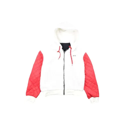 Levis Черно-красные Женские бархатные куртки