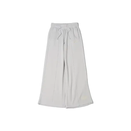 NIKE Серые Женские Повседневные Брюки