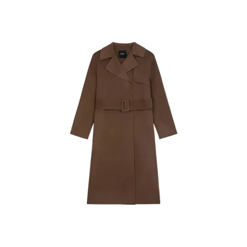 Theory Коричневые женские бархатные куртки