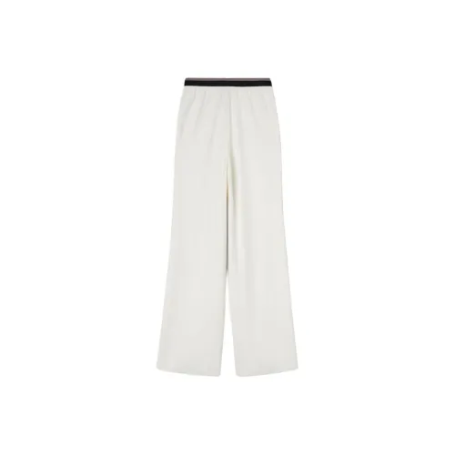 Loro Piana Экрю Женские Повседневные Брюки