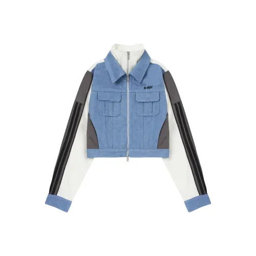 NERDY SS24 Denim Jacket Women's Ivory