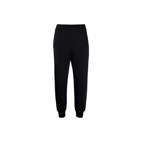 Alexander McQueen SS21 Вязаные спортивные брюки женские черные