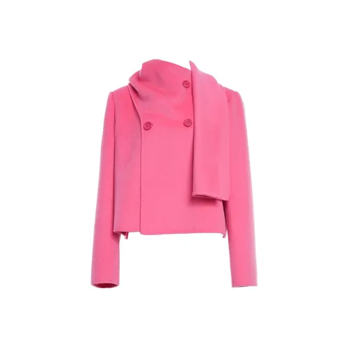 BESIONIA FW24 Cropped Jacket Women's Pink