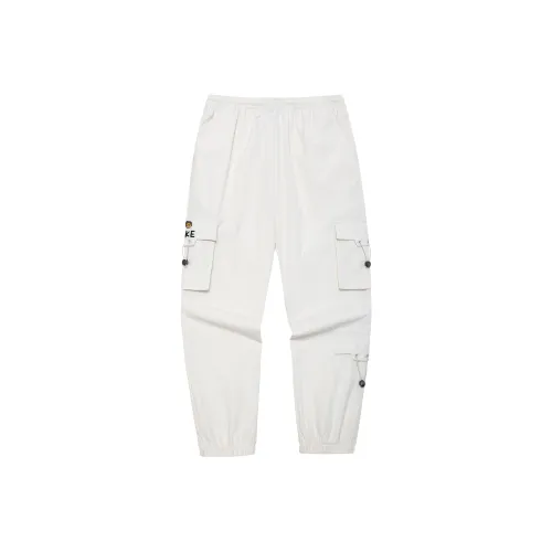 Erke Вязаные тренировочные брюки женские ледниковый белый