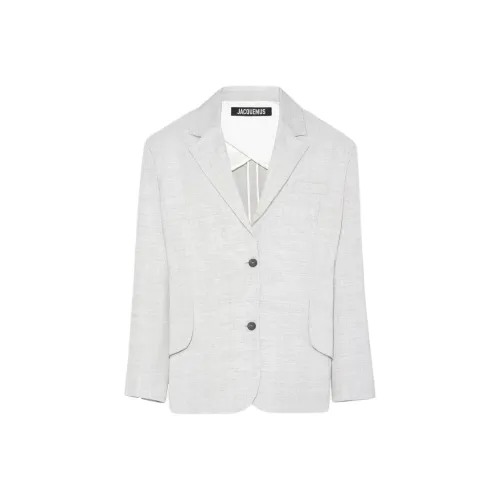 Jacquemus Бизнес-костюм Пальто Женское Светло-серое