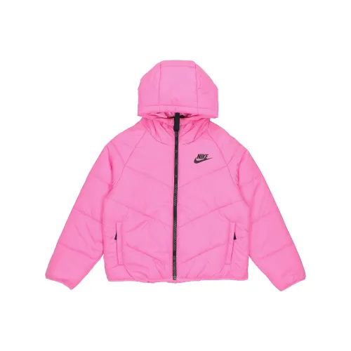 Nike Пуховая куртка Зимняя Женская Розовая
