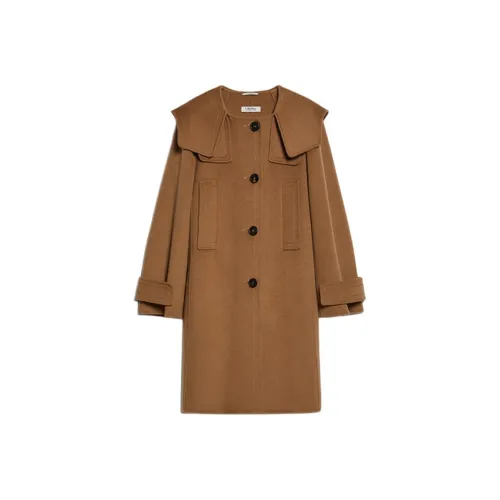 MaxMara Коричневое Женское Пальто