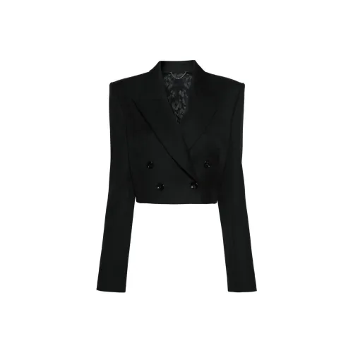 MAGDA BUTRYM SS24 Бизнес Костюм Пальто Женское Черное