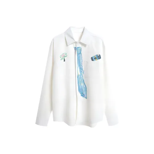 GM Белые Женские Рубашки