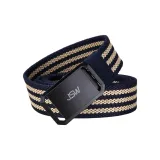 Чёрная пряжка - Королевский синий, хаки, полосы