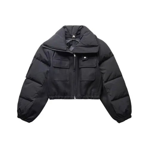 Helmut Lang Черное Женское Короткое Пальто