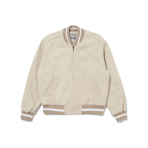 Levi's Бейсбольная куртка Женская Бежевая