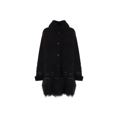 ERMANNO SCERVINO FW24 Пальто Женское Черное