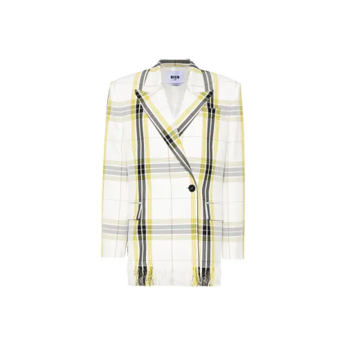 MSGM Бизнес-костюм Женский Белый