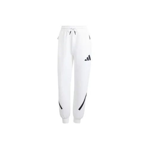 Adidas Белые Женские Повседневные Брюки
