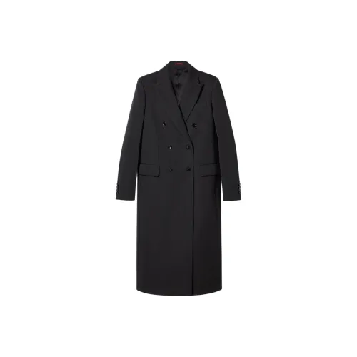 GUCCI Sabato DE Sarno Пальто Женское Черное