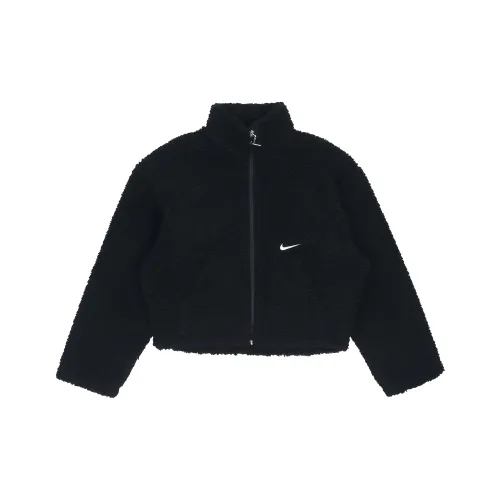 NIKE Черное Женское Короткое Пальто